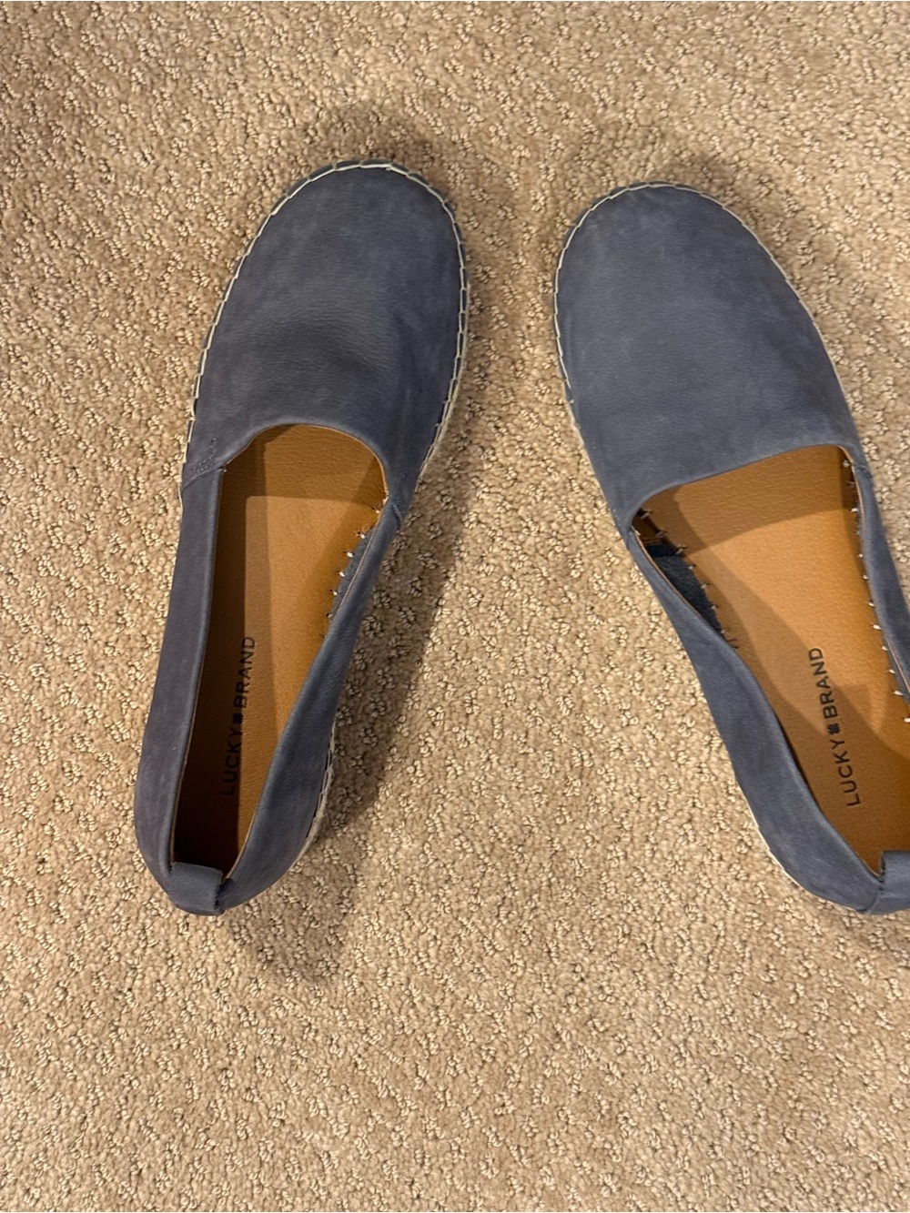 Lucky Brand Women’s Slip-On Espadrilles in Navy